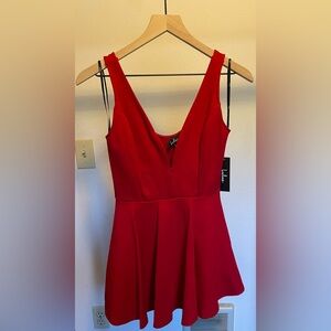 Brand new lulus dress! Very comfy material with short built in
